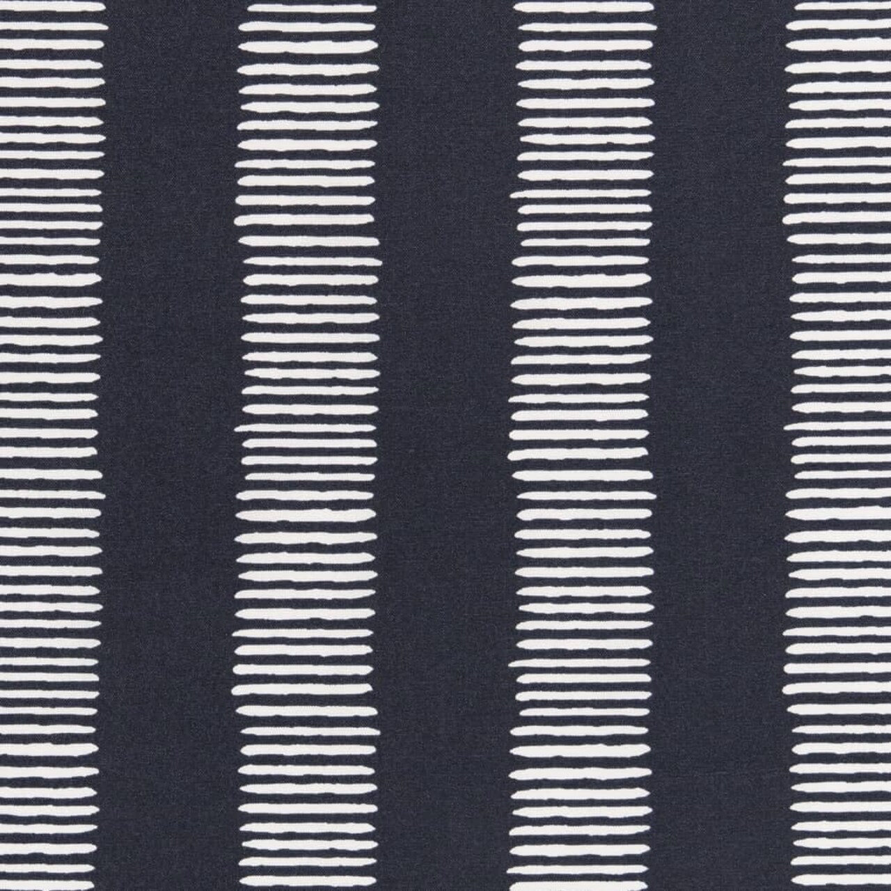 Blue Stain Resistant Performance Pet Friendly Stripe Print Upholstery Fabric by The Yard - SKU: Mallory Coastal